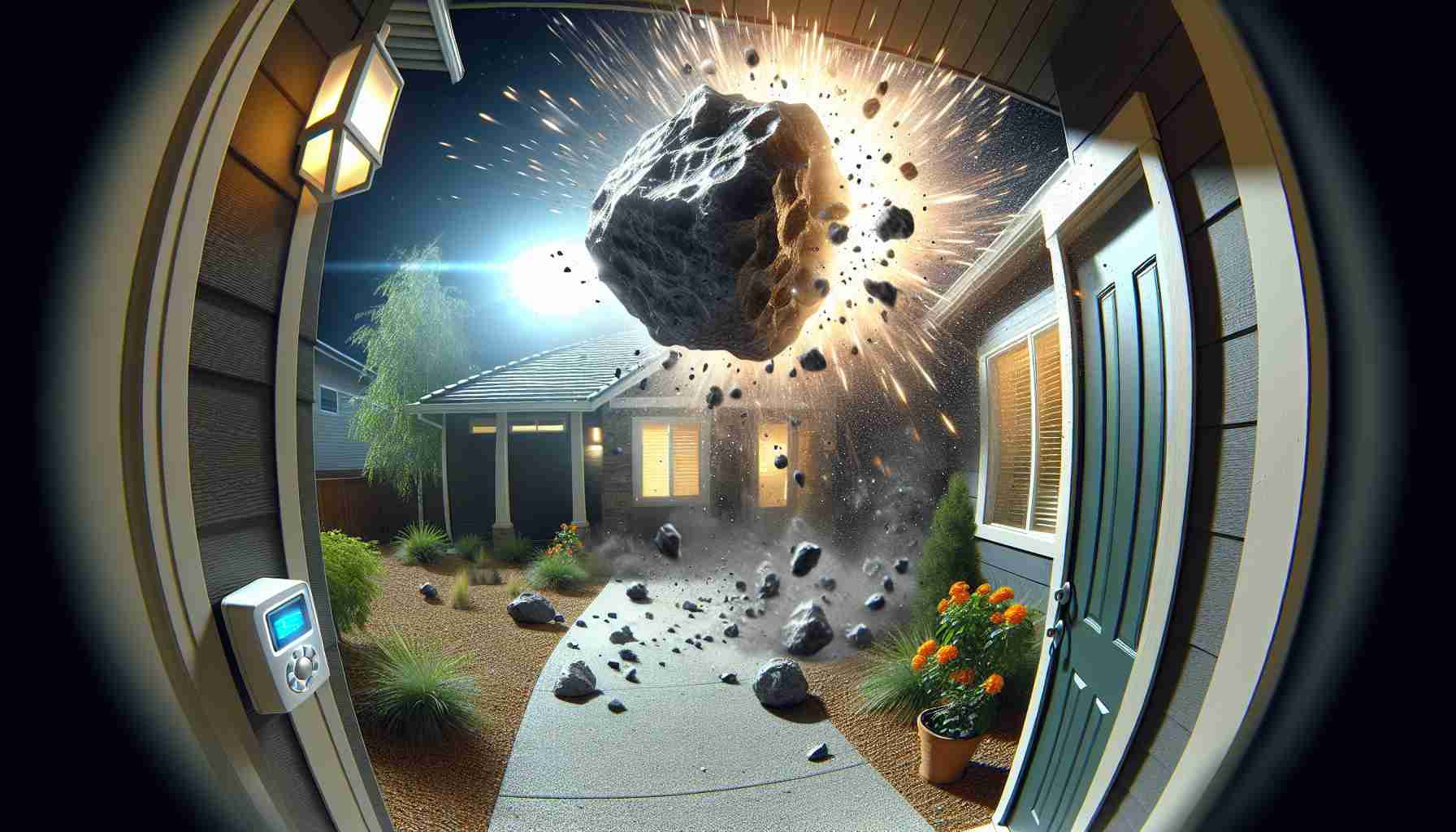 A Meteorite Hits Home! You Won't Believe What This Doorbell Captured!