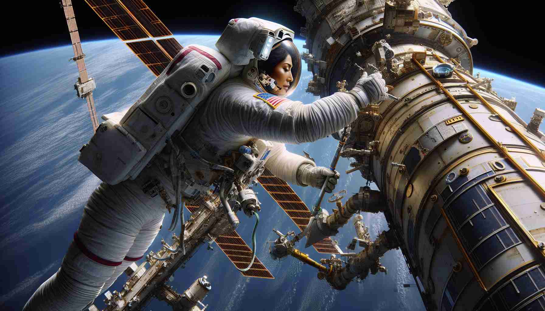 Historic Spacewalk: Astronaut Sunita Williams Makes History with Daring Repair Outside ISS