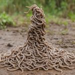 Noćna mora nematoda: Znanstvenici prvi put u divljini uočili golemi vijugavi toranj crva